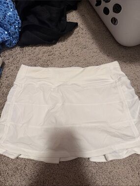 lululemon athletica White Athletic Skort